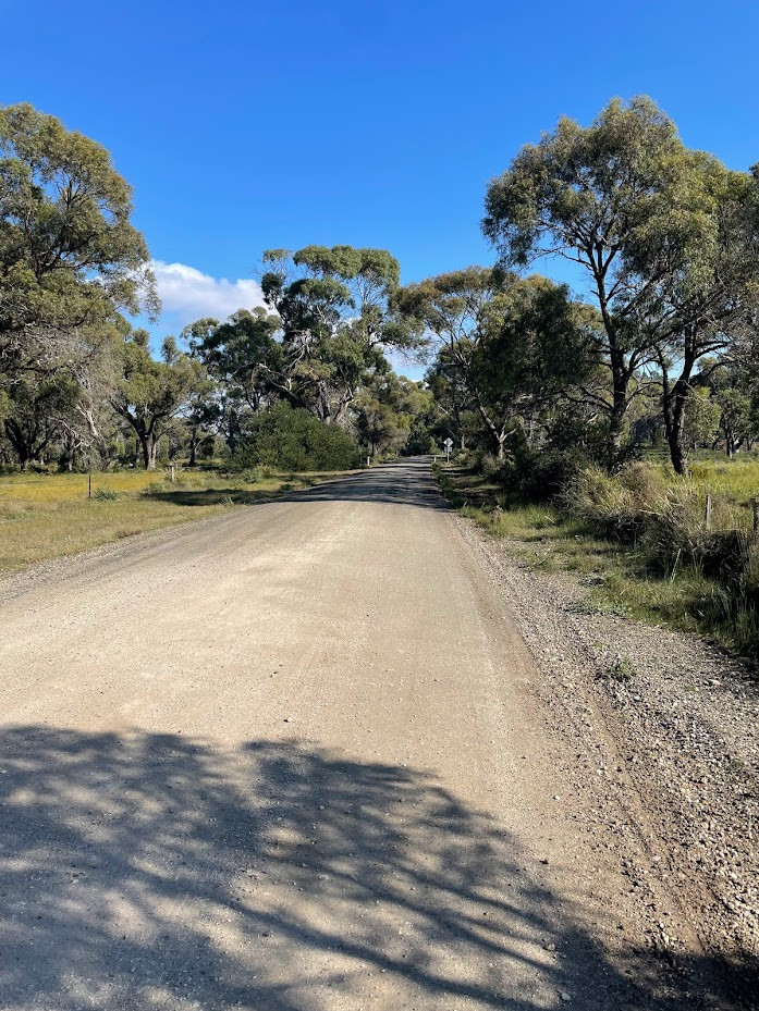 Road down towards 4WD Track