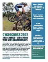 Cyclocross 2022 - Round 3 State Championshiips