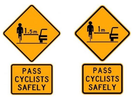New cycle passing laws - Distance makes the difference